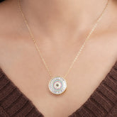 Karoline Pear Shape Tennesee Necklace