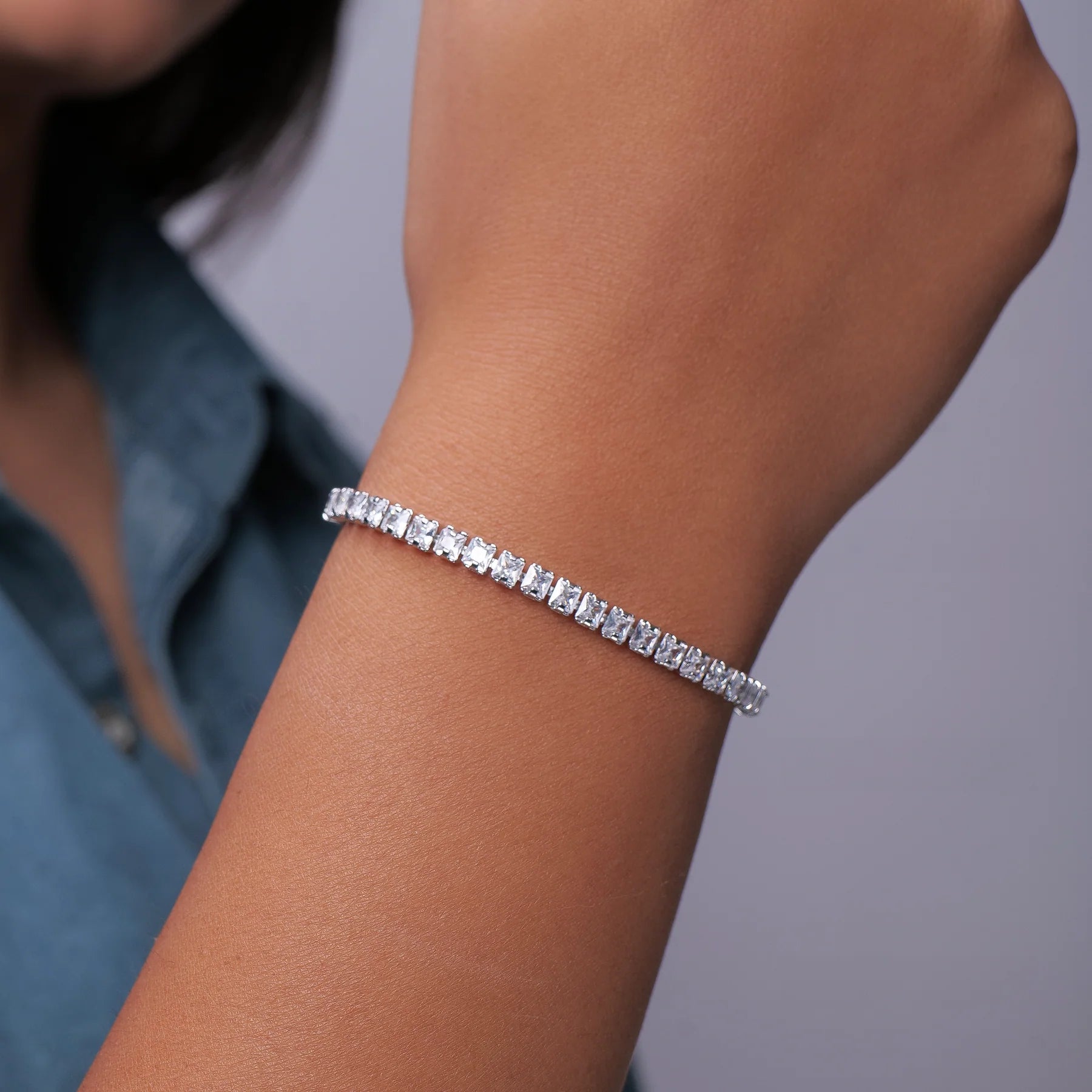 Marie Halo Diamond Bracelet